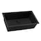 Ruvati 30"x18" Granite Composite Undermount Sgl Bowl Kitchen Sink, Blk RVG2030BK - alternate 3